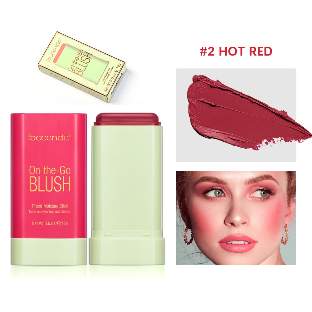 Make Up Functional Blush Stick Easy Color Rouge Blusher Cream