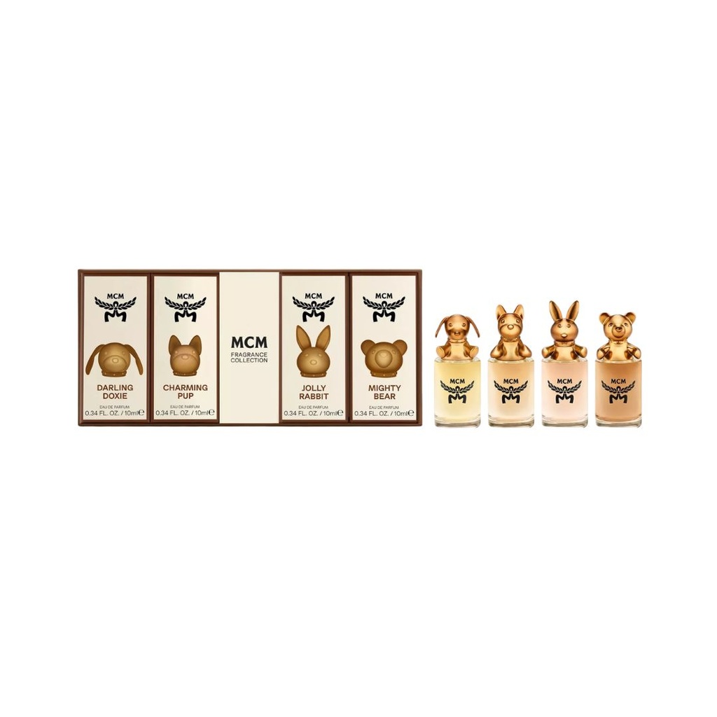 MCM COLLECTION (U) MINI SET EDP 4 X 10ML (DARLING DOXIE + CHARMING PUP + JOLLY